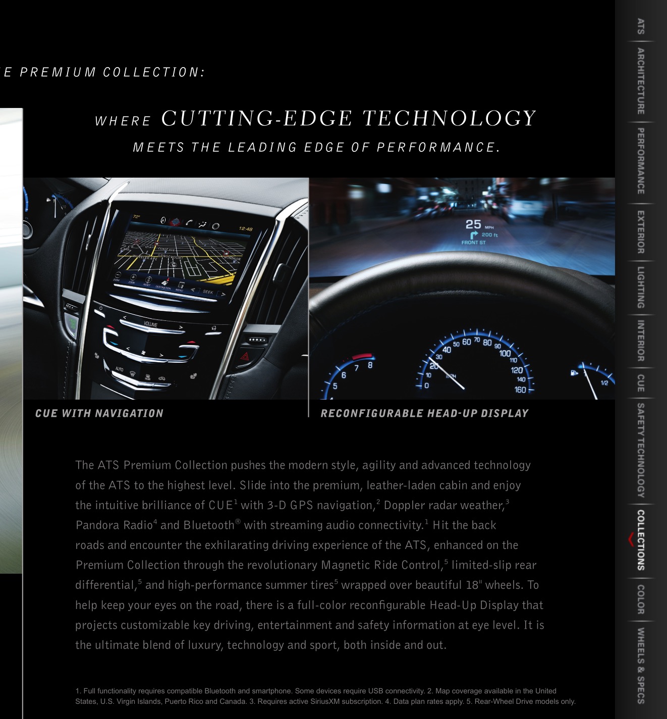 2013 Cadillac ATS Brochure Page 16